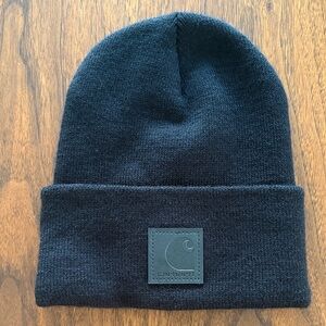 Carhartt black beanie winter hat